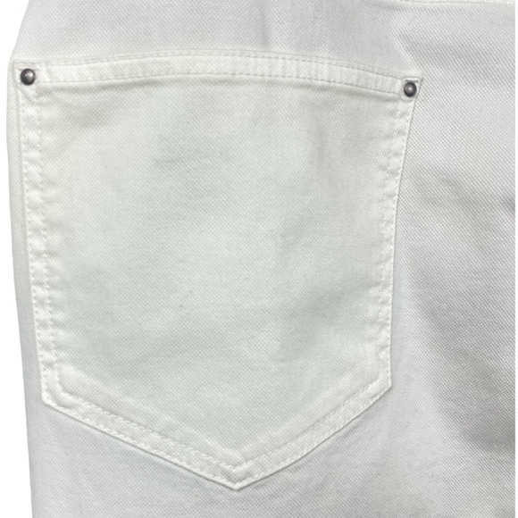 Brooks Brothers Jeans, White, Classic, Red Fleece Line, 98% Cotton, 2% Elastane - Picture 5 of 15